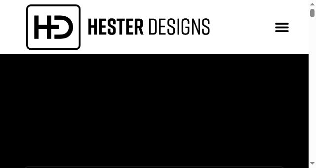Screenshot of hesterdesigns.com