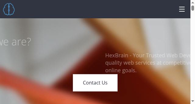 Screenshot of hexbrain.com