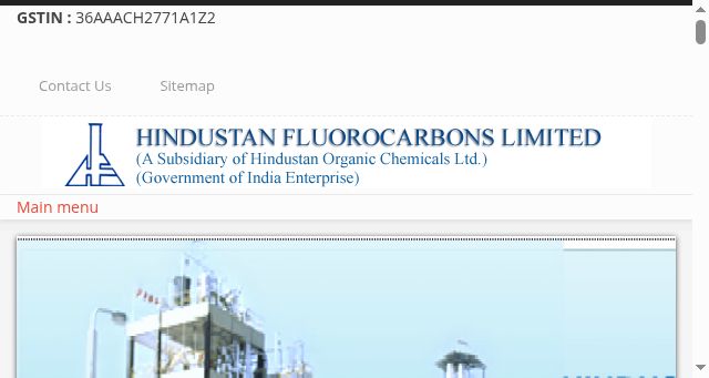 Screenshot of hfl.co.in