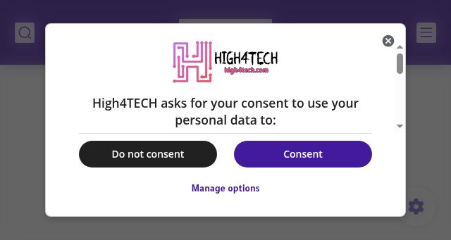 Screenshot of high4tech.com