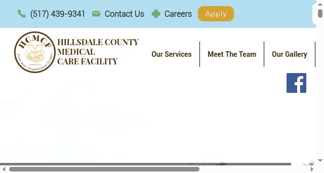 Screenshot of hillsdalemedicalcare.org
