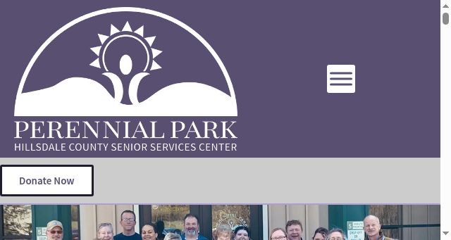 Screenshot of hillsdaleseniors.org