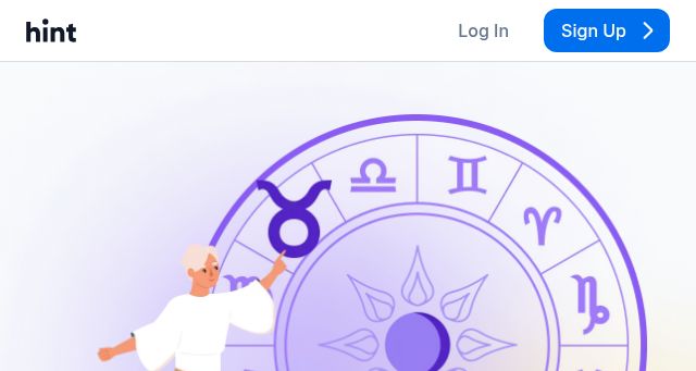 Screenshot of hint.app