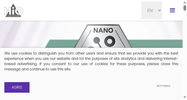 Screenshot of hiqpetfood.com