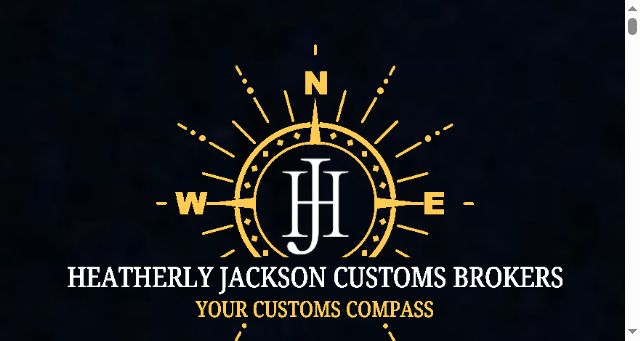 Screenshot of hjcustomsbrokers.com