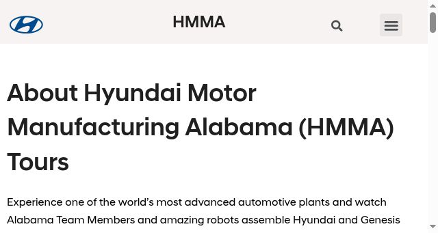 Screenshot of hmmausa.com