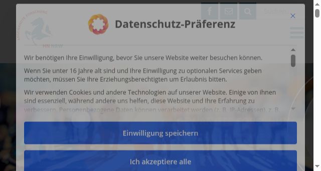 Screenshot of hn-nrw.de