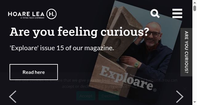 Screenshot of hoarelea.com