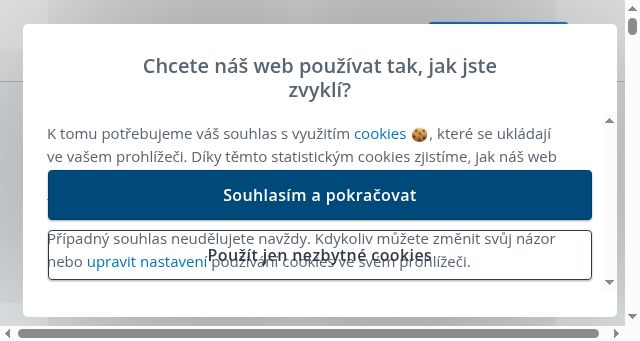 Screenshot of hodnoti.me