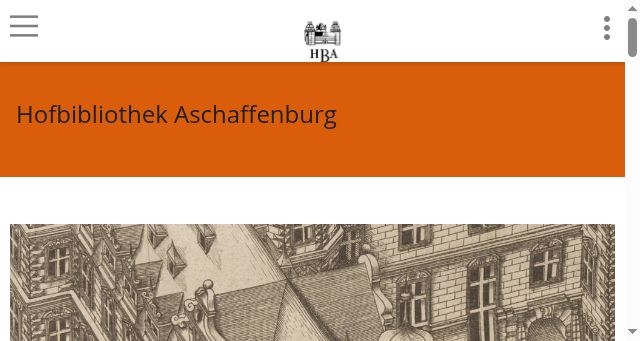 Screenshot of hofbibliothek-ab.de