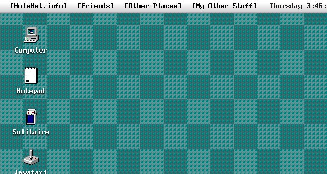 Screenshot of holenet.info