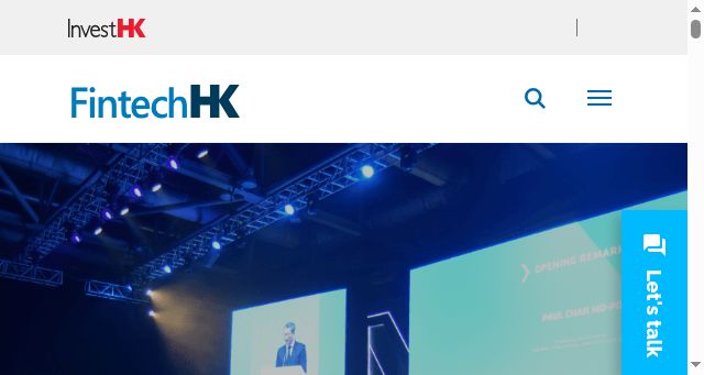 Screenshot of hongkong-fintech.hk
