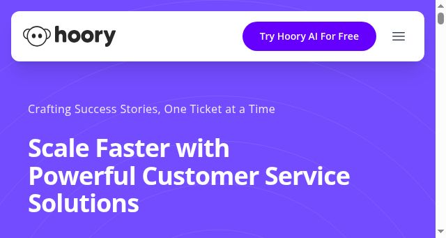 Screenshot of hoory.com