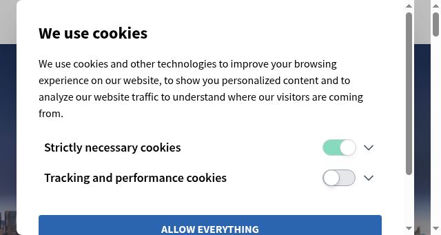 Screenshot of hopechannelinternational.org