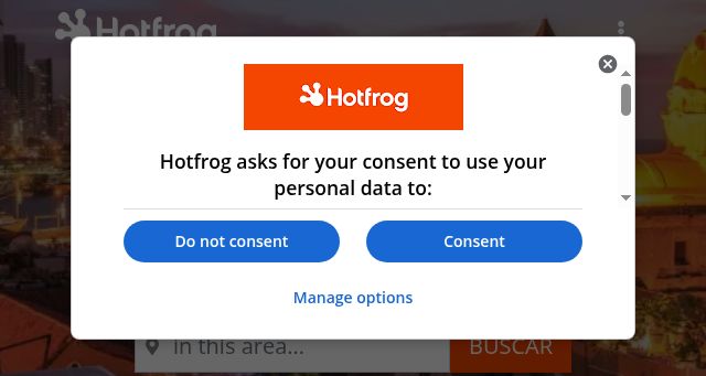 Screenshot of hotfrog.com.co