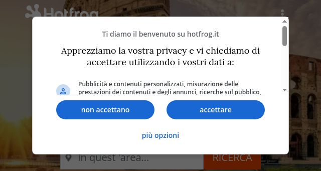 Screenshot of hotfrog.it