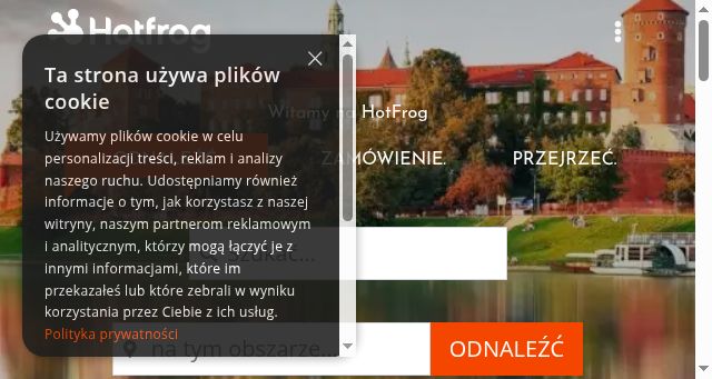 Screenshot of hotfrog.pl