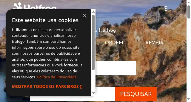Screenshot of hotfrog.pt