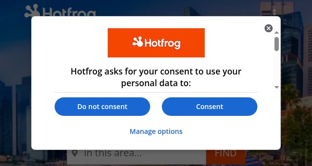 Screenshot of hotfrog.sg