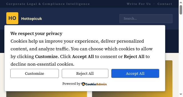 Screenshot of hottopicuk.co.uk