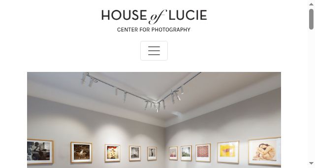 Screenshot of houseoflucie.org