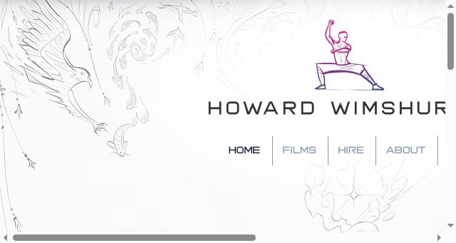 Screenshot of howardwimshurst.com