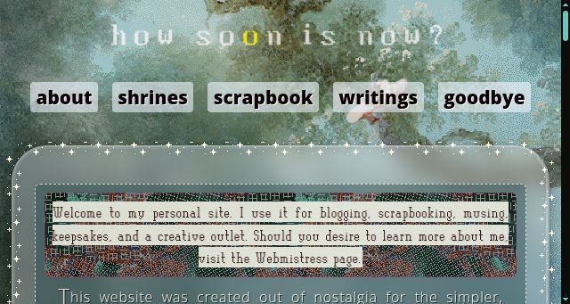 Screenshot of howsoonisnow.org