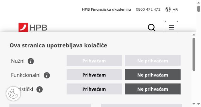 Screenshot of hpb.hr