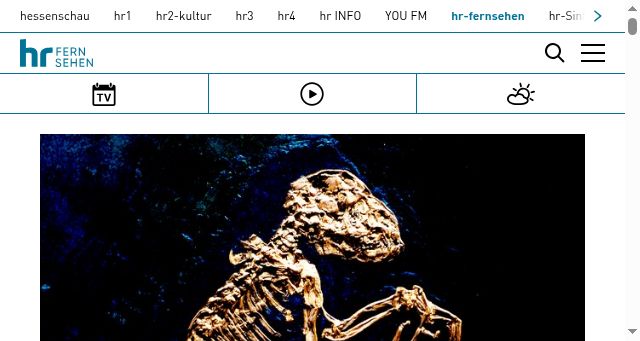Screenshot of hr-fernsehen.de