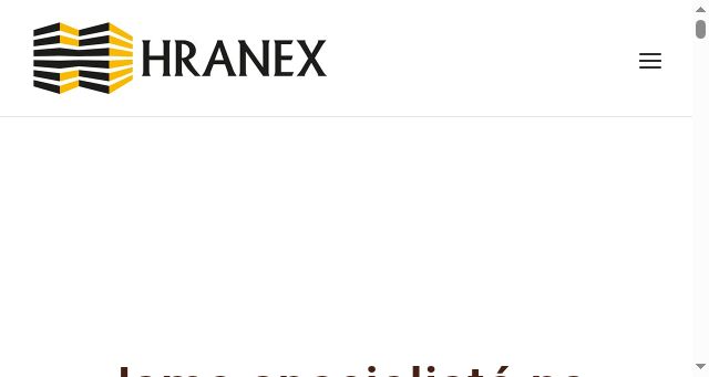 Screenshot of hranex.cz
