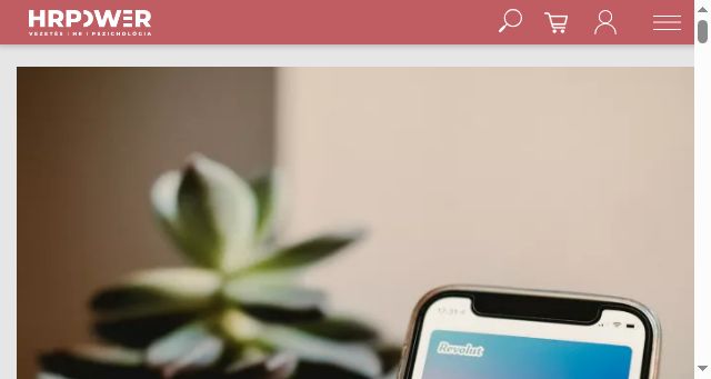 Screenshot of hrpwr.hu