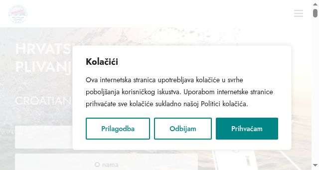 Screenshot of hsdp.hr