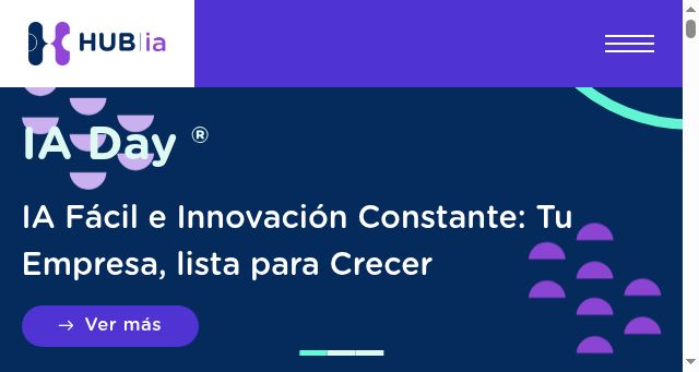 Screenshot of hubia.org.ar