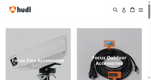Screenshot of hudl.shop