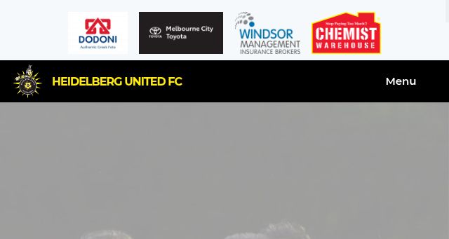 Screenshot of hufc.com.au