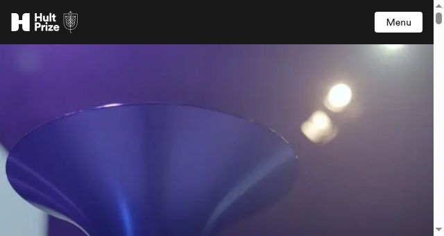 Screenshot of hultprize.org