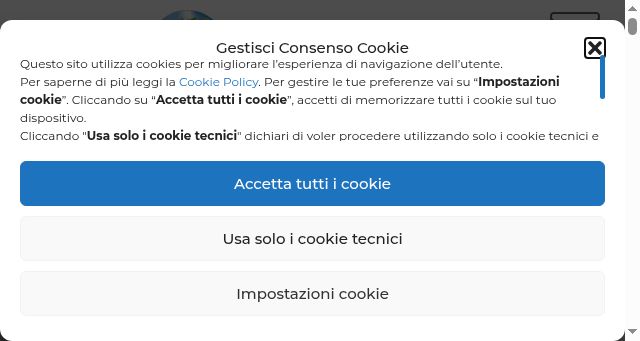 Screenshot of humanaitalia.org