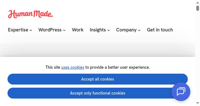 Screenshot of humanmade.com