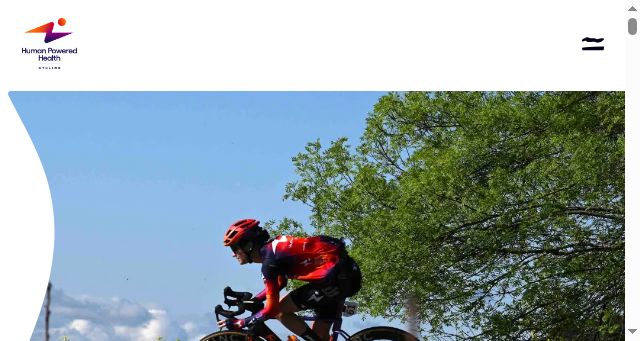 Screenshot of humanpoweredhealthcycling.com