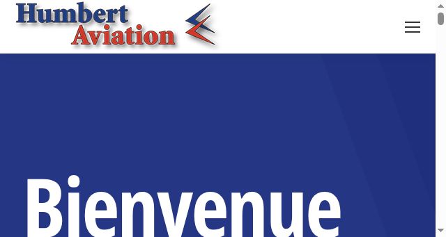Screenshot of humbert-aviation.com