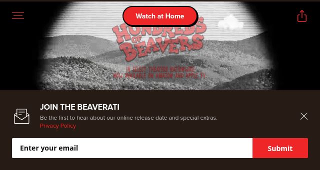 Screenshot of hundredsofbeavers.com