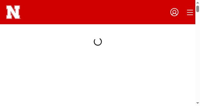 Screenshot of huskers.com