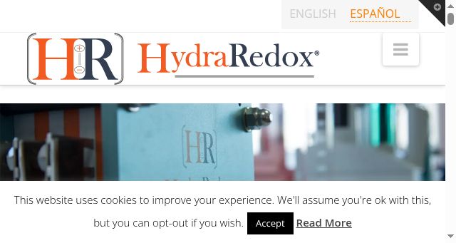 Screenshot of hydraredox.com