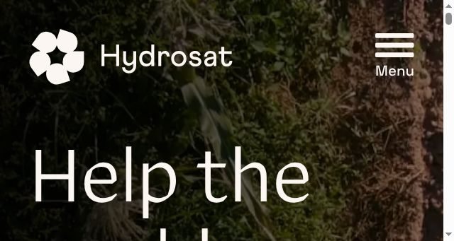 Screenshot of hydrosat.com