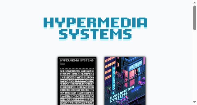 Screenshot of hypermedia.systems