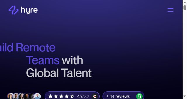 Screenshot of hyreup.com