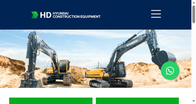 Screenshot of hyundaimaquinarias.com.py