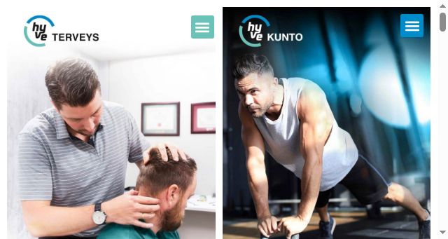 Screenshot of hyve.fi