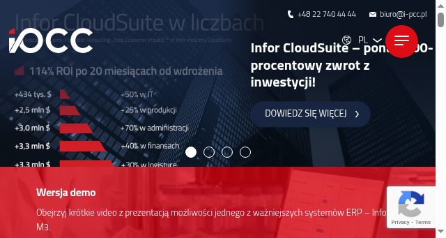 Screenshot of i-pcc.pl