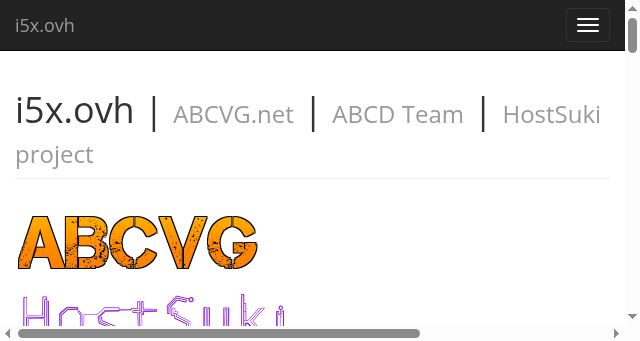 Screenshot of i5x.ovh